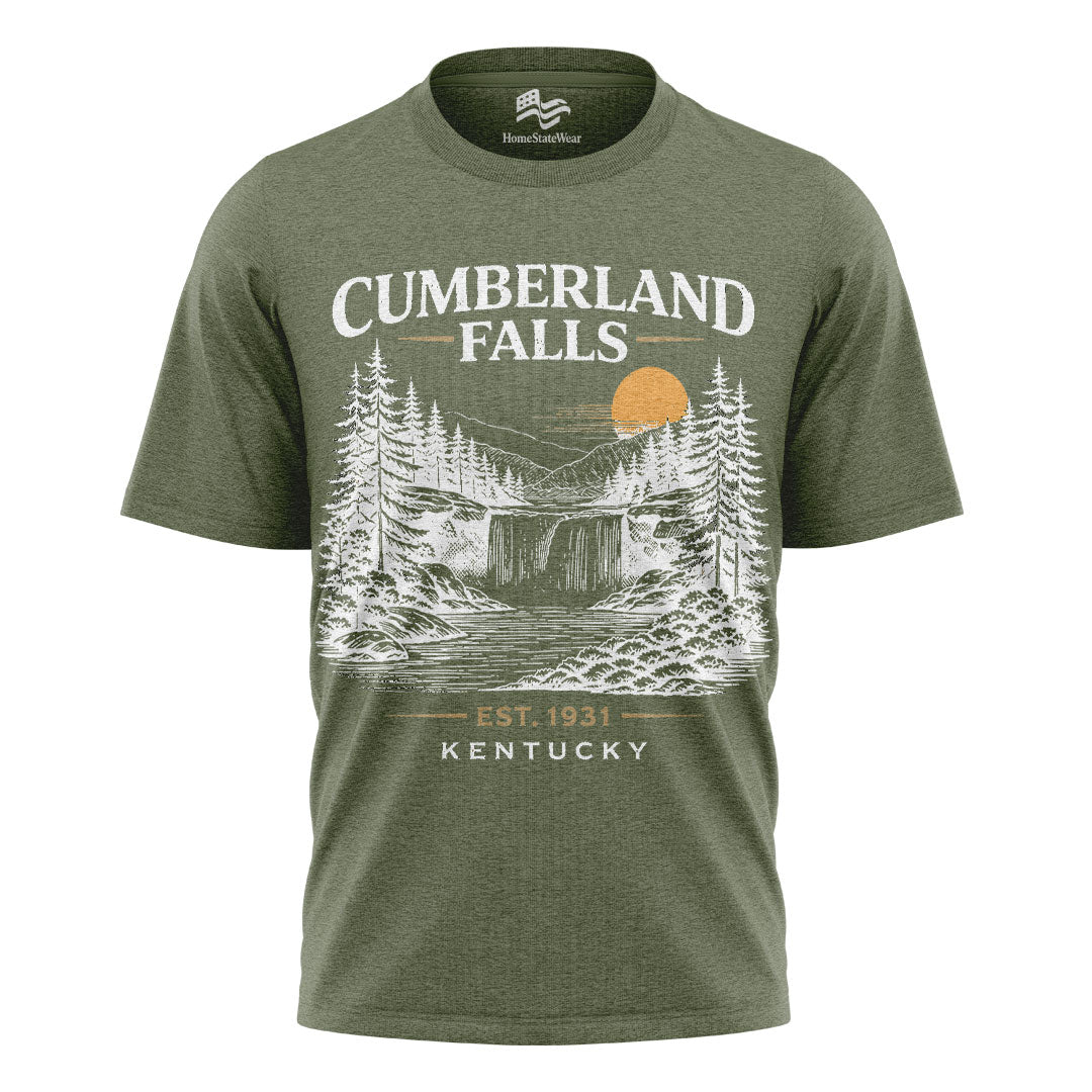Cumberland Falls Kentucky Tee | Scenic Waterfall Nature Shirt