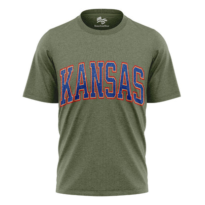 Kansas Vintage T-Shirt | Retro State Pride Tee