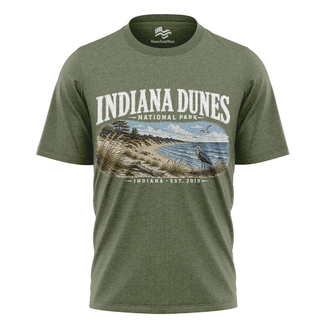 Indiana Dunes National Park Tee | Vintage Lake Michigan Shirt