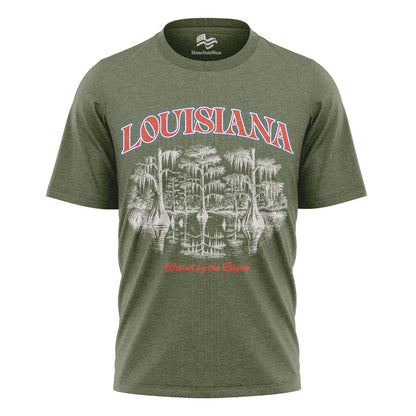 Louisiana Bayou T-Shirt | Vintage Cajun Swamp Tee
