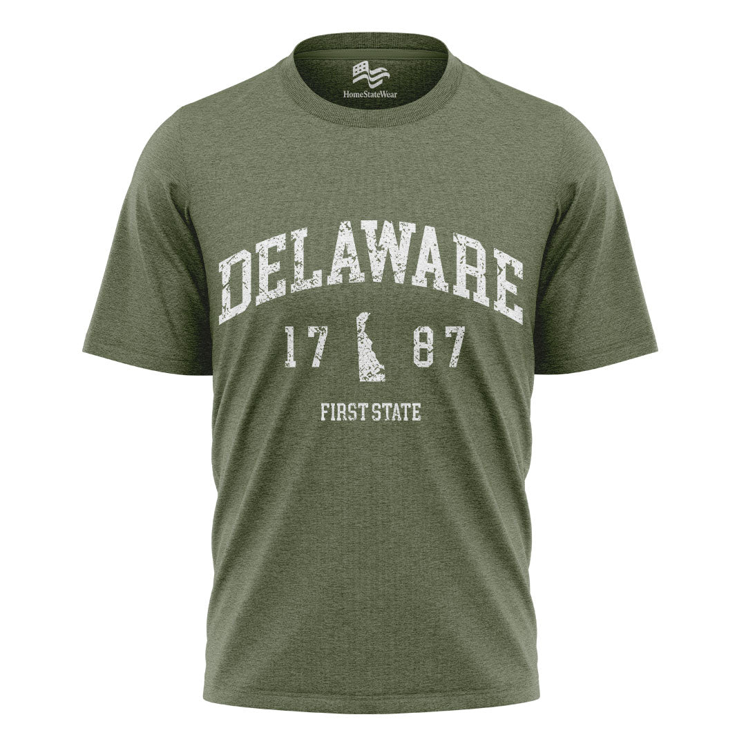 Custom Delaware State Tee | First State Personalized Gift Shirt