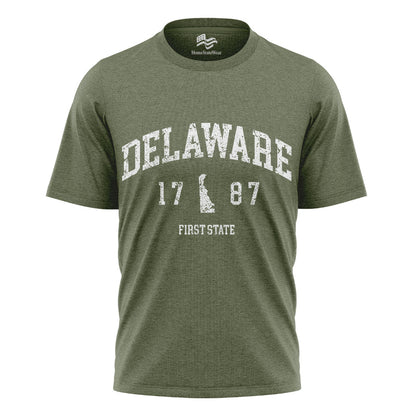 Custom Delaware State Tee | First State Personalized Gift Shirt