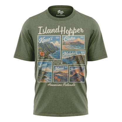 Hawaii Island Hopper Comfort Colors Tee | Tropical Travel Shirt
