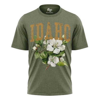 Idaho Syringa Comfort Colors Botanical State Flower Shirt