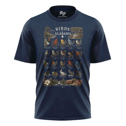 Alabama Birds T-Shirt, Bird Watching Nature Lover Tee