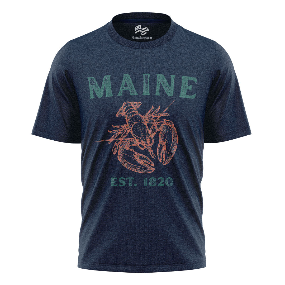 Maine Lobster Comfort Colors Tee | Coastal Souvenir Shirt