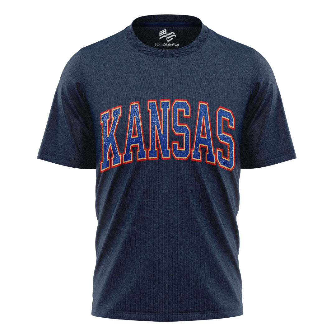 Kansas Vintage T-Shirt | Retro State Pride Tee