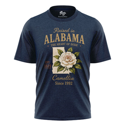 Alabama Camellia State Pride Graphic Tee