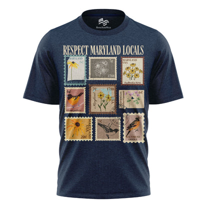 Maryland Wildlife T-Shirt | Bird Flower Nature Gift Tee
