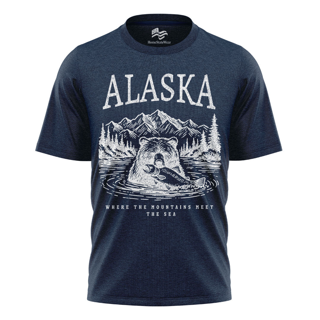 Vintage Alaska Fishing T-Shirt