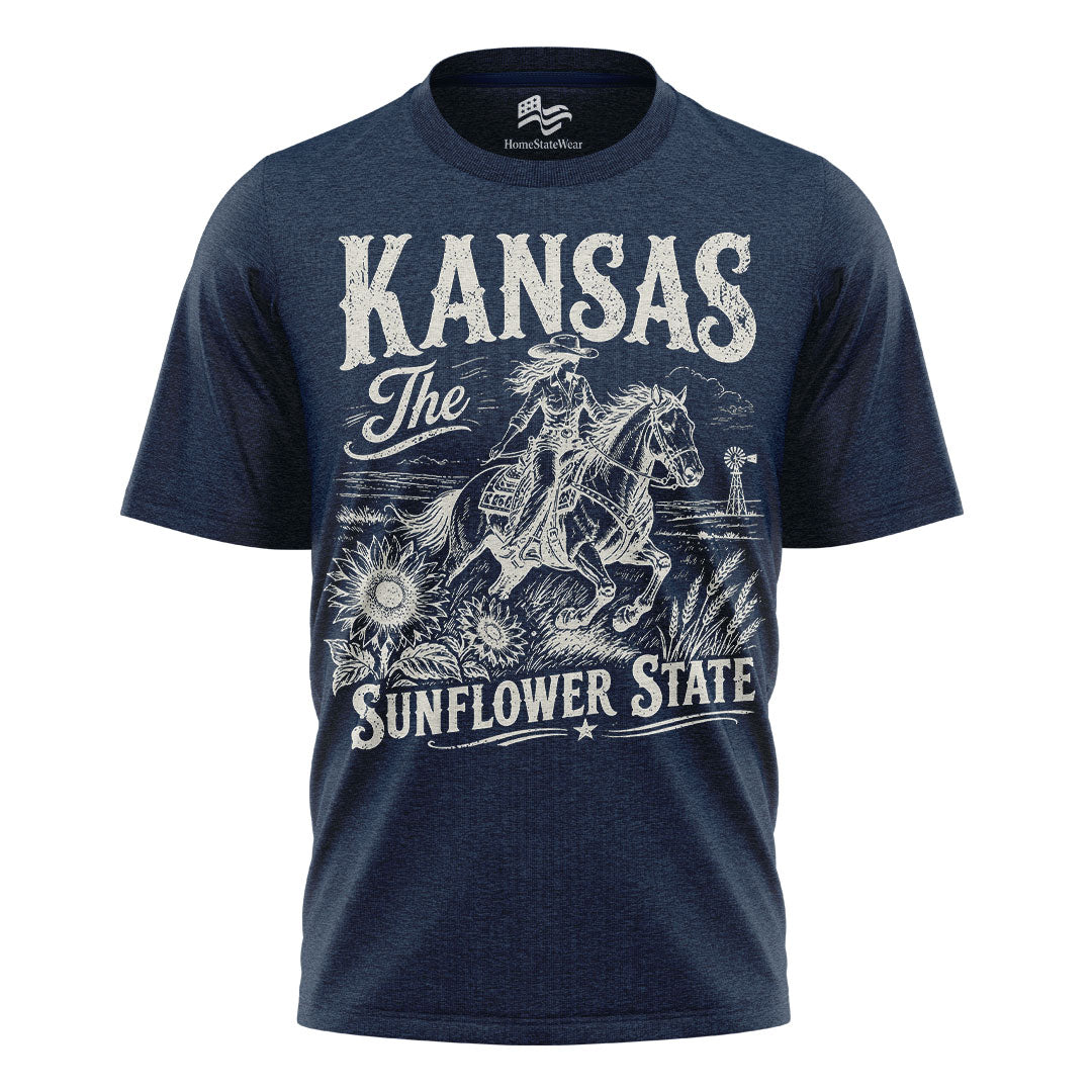 Kansas Sunflower State Comfort Colors T-Shirt