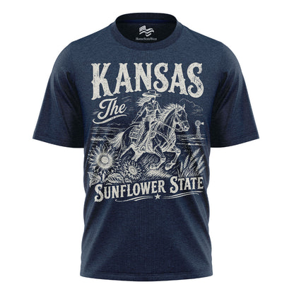 Kansas Sunflower State Comfort Colors T-Shirt