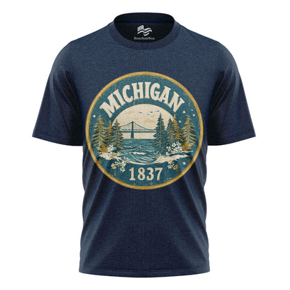 Michigan Mackinac Bridge T-Shirt