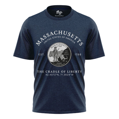 Massachusetts Bay State T-Shirt | New England Gift Tee