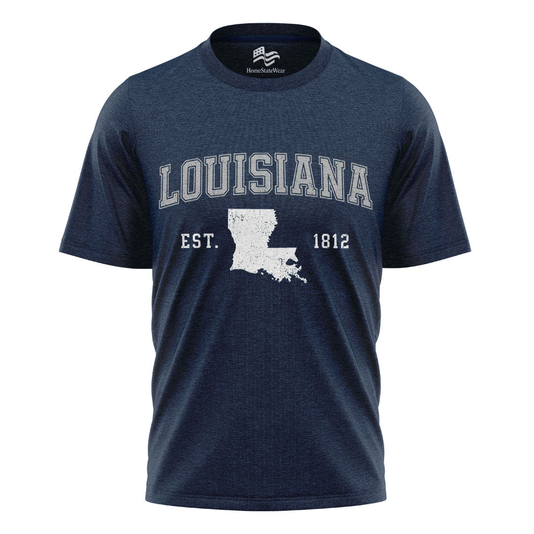 Louisiana Campus Style Tee | Southern State Pride Shirt