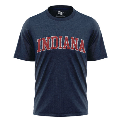 Indiana Varsity Comfort Colors T-Shirt, Distressed Football Graphic Tee