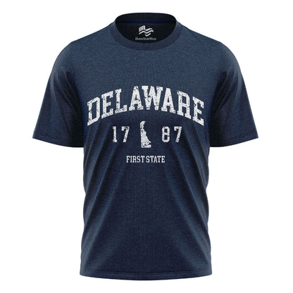 Custom Delaware State Tee | First State Personalized Gift Shirt