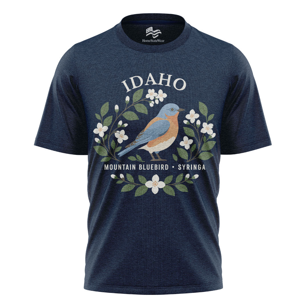 Idaho Bluebird & Syringa