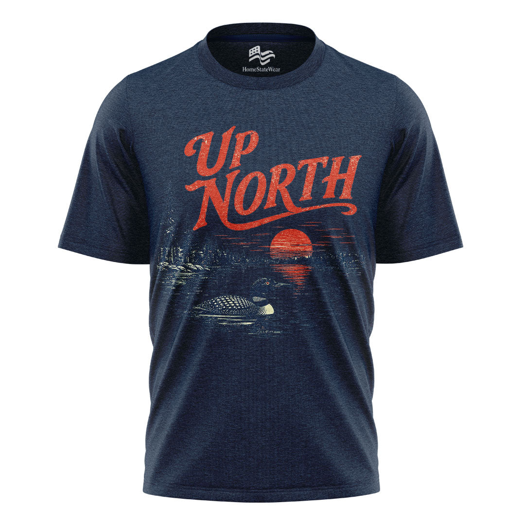 Up North Lake Life Tee | Vintage Cabin Vacation Shirt