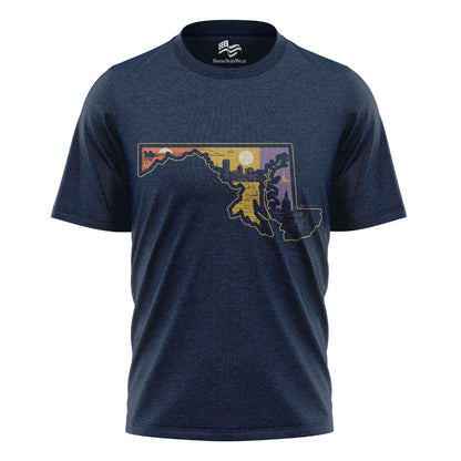 Layers of Maryland T-Shirt | Old Line State Graphic Tee