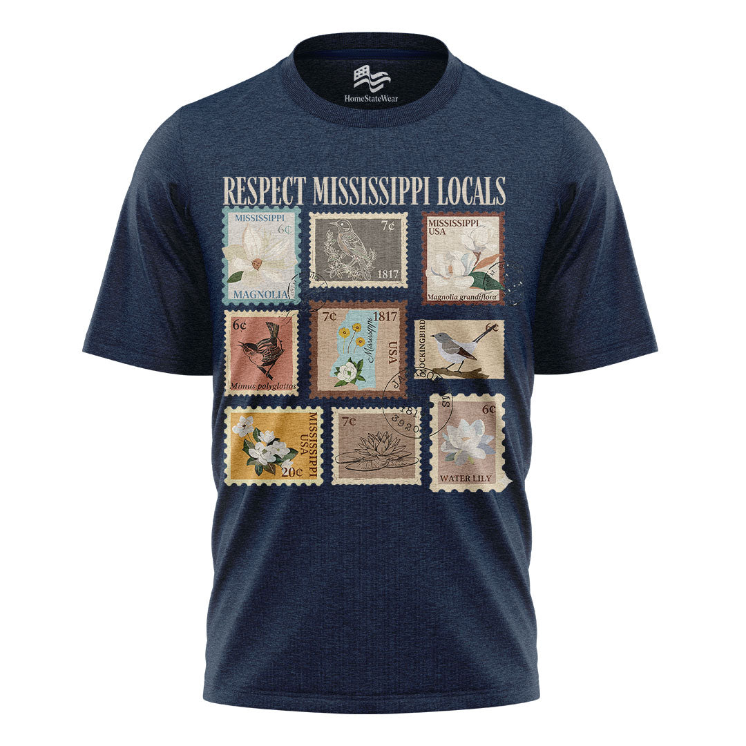 Wildlife Bird & State Flower T-Shirt, Nature Lover Graphic Tee