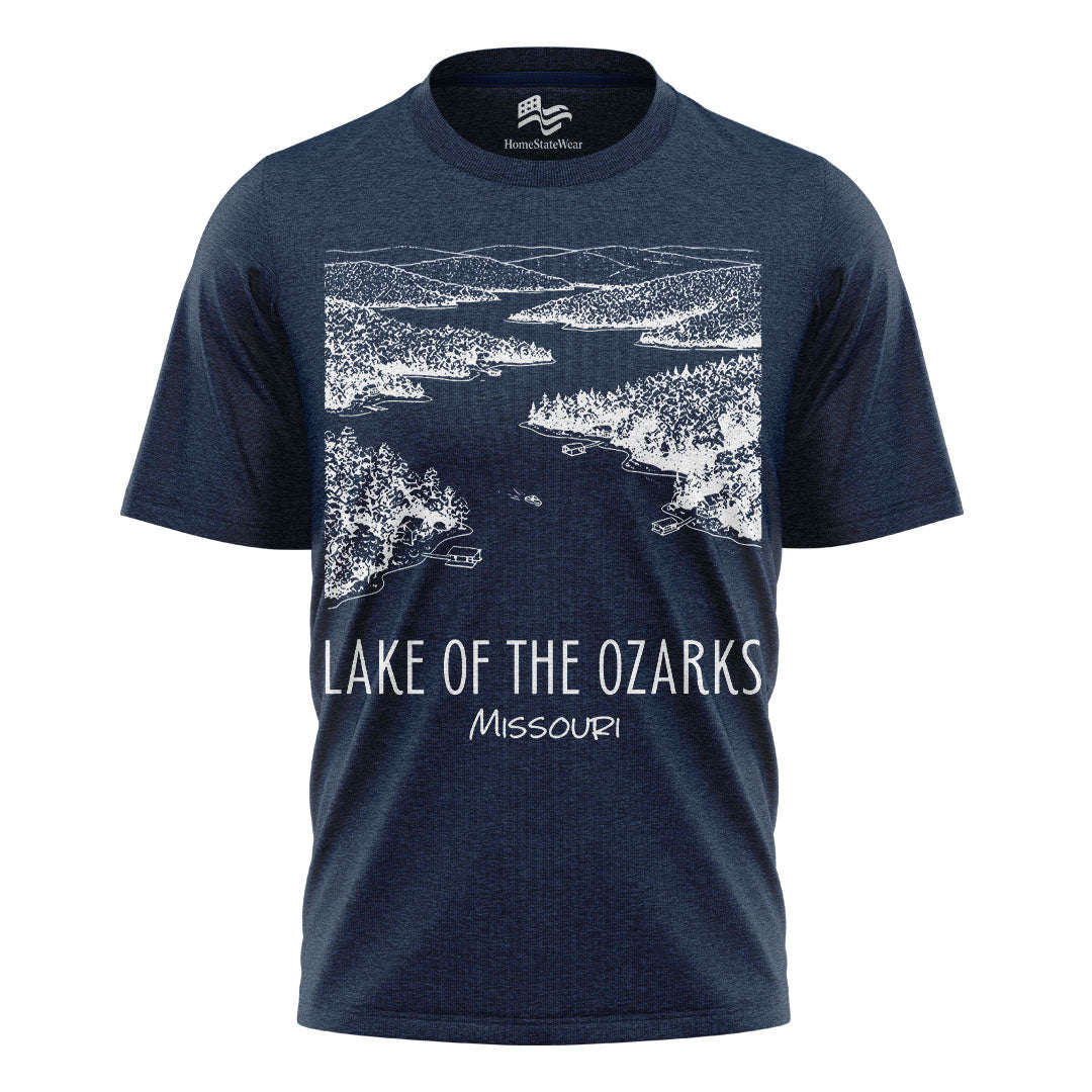 Lake of the Ozarks T-Shirt, Missouri Lake Graphic Tee
