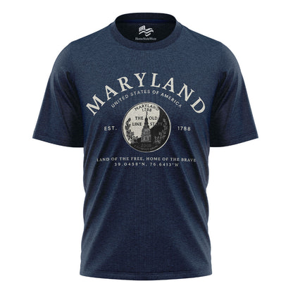 Maryland Quarter T-Shirt | Old Line State Gift Tee