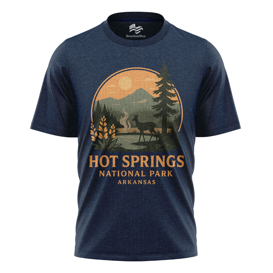 Vintage Arkansas Hiking Tee, Outdoor Nature Gift