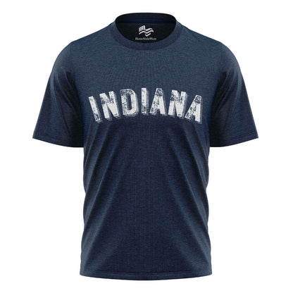 Indiana State Bella Canvas Tee | Rustic State Pride Shirt