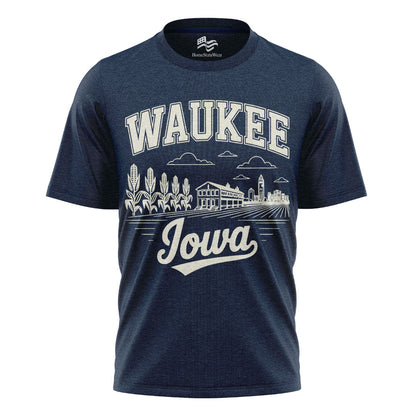 Waukee Iowa Comfort Colors Tee | Midwest Skyline Shirt