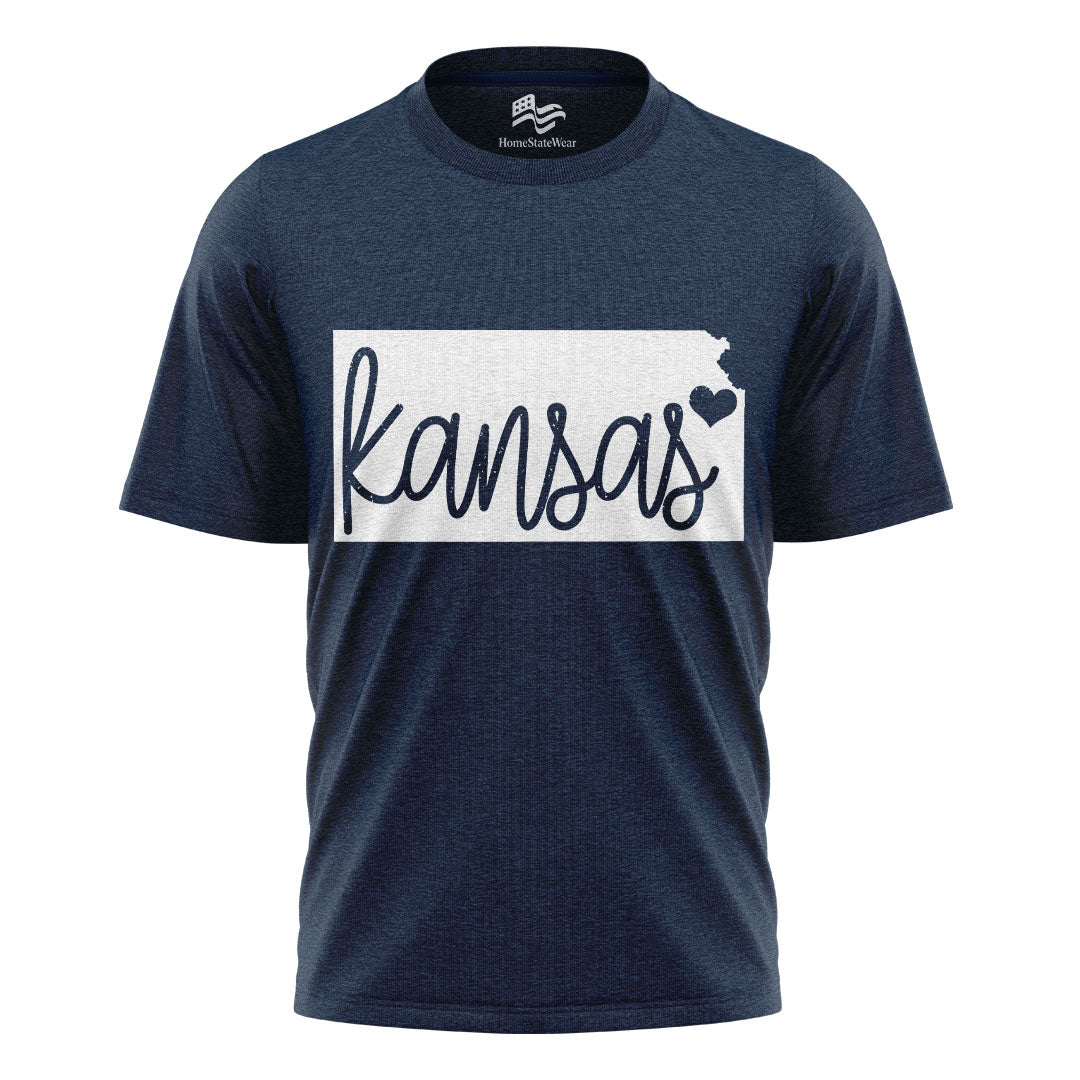 Kansas Custom State T-Shirt | Unisex State Pride Tee