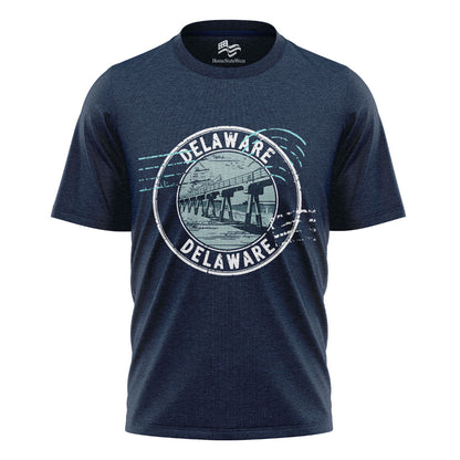 Delaware Bridge Graphic Tee | Scenic Landmark Souvenir Shirt