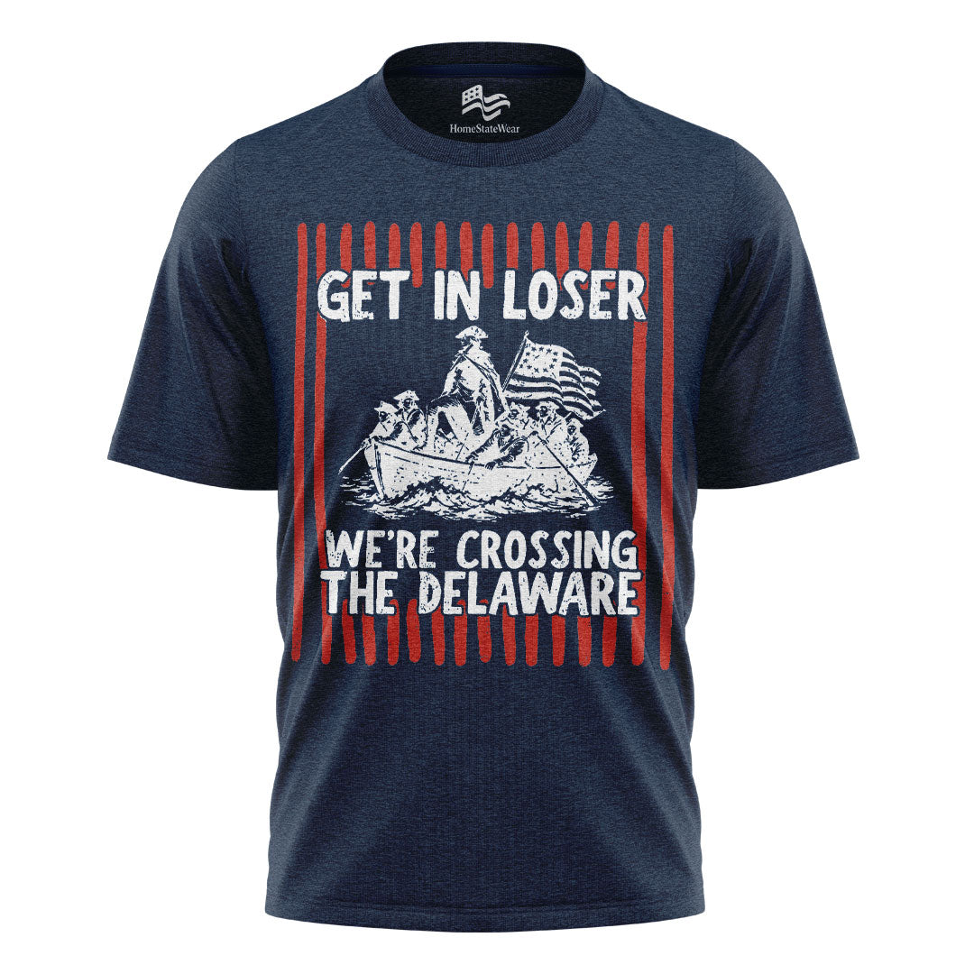 Funny Crossing the Delaware Tee | Patriotic 4th of July Shirt