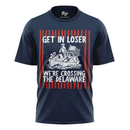 Funny Crossing the Delaware Tee | Patriotic 4th of July Shirt