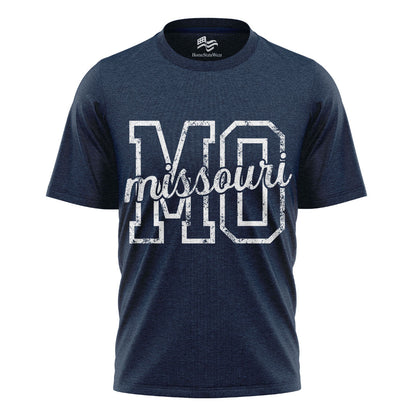 Retro Missouri T-Shirt, Comfort Colors Distressed Varsity