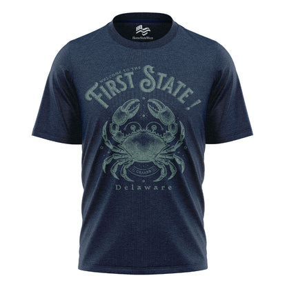 Welcome to Delaware Crab Tee | The First State Souvenir Shirt