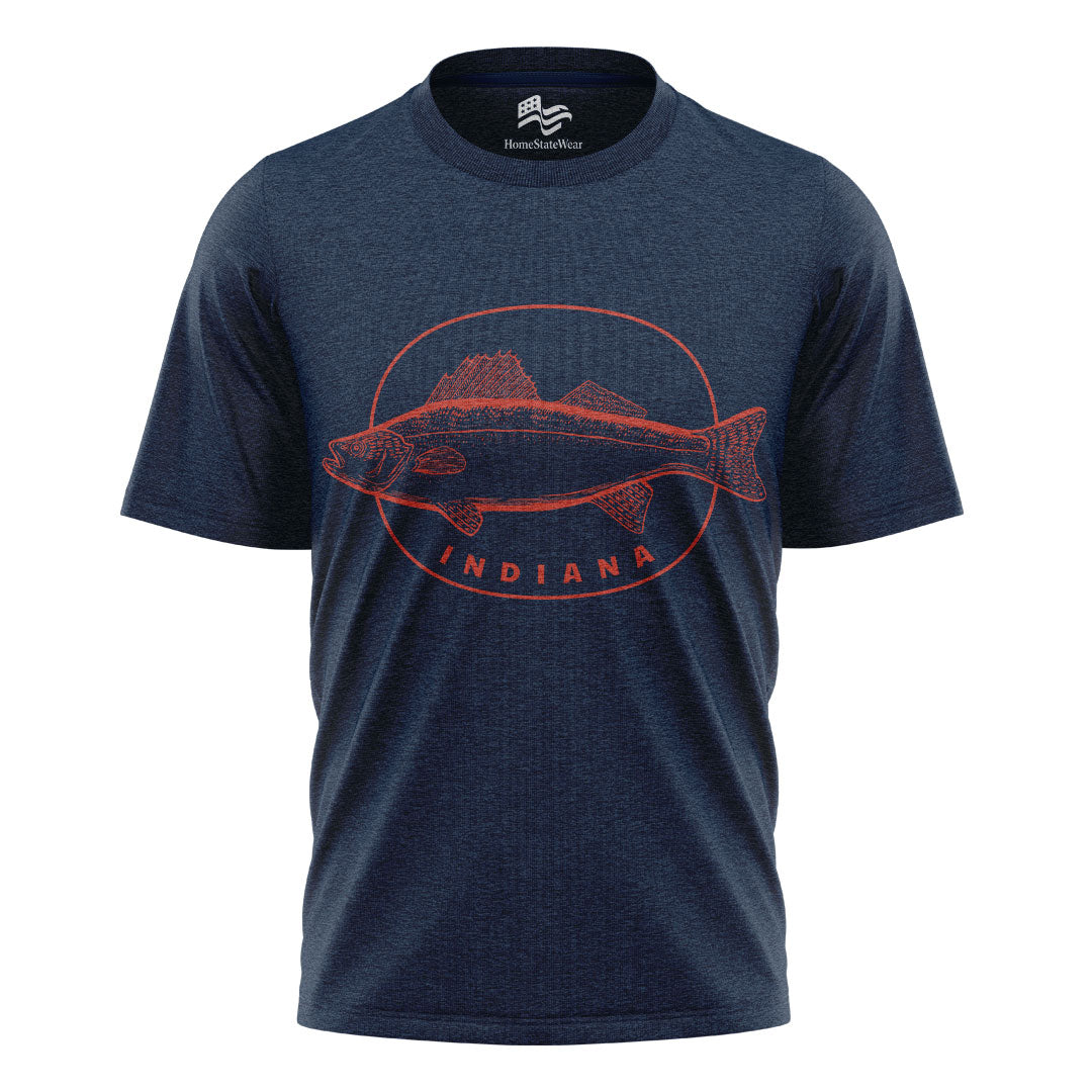 Indiana Comfort Colors Tee | Retro State Pride Shirt