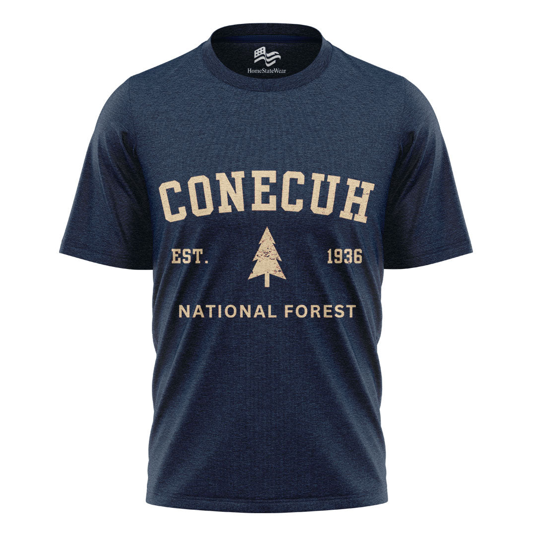 Conecuh National Forest T-Shirt, Alabama Outdoor Adventure Tee