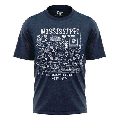 Mississippi Magnolia State T-Shirt