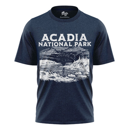 Acadia National Park T-Shirt | Maine Outdoor Travel Te