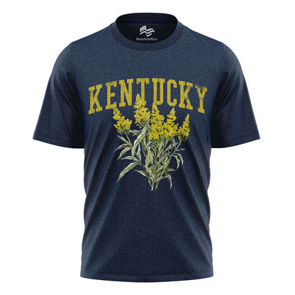 Kentucky Goldenrod Comfort Colors Tee | State Flower Gift Shirt