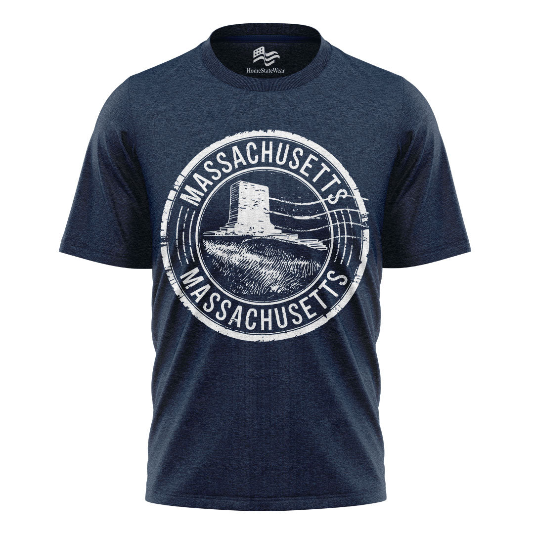 Massachusetts Gildan T-Shirt | Bay State Graphic Tee