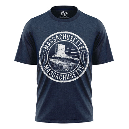 Massachusetts Gildan T-Shirt | Bay State Graphic Tee