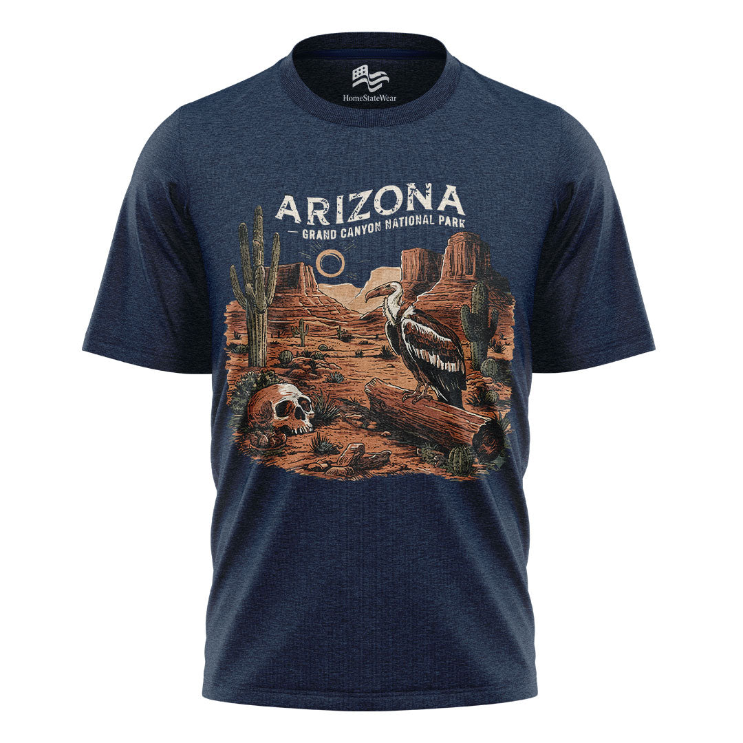 Arizona Hiking Camping Tee, Southwest Travel Gift