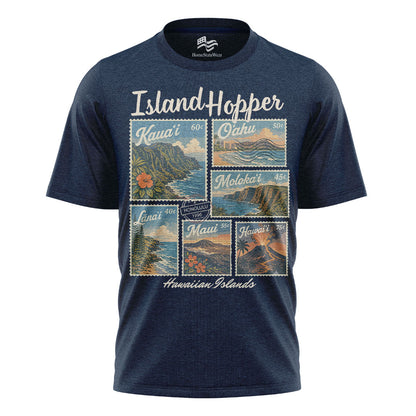 Hawaii Island Hopper Comfort Colors Tee | Tropical Travel Shirt