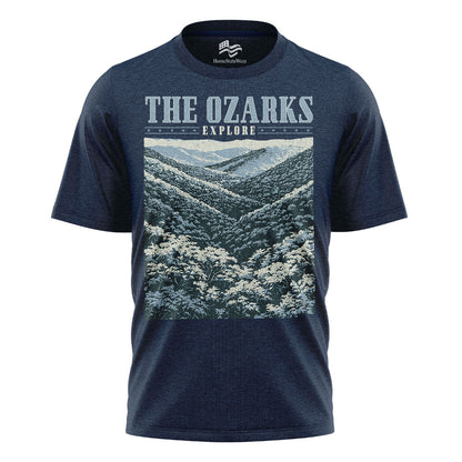The Ozarks Mountain T-Shirt, Comfort Colors Nature Graphic Tee
