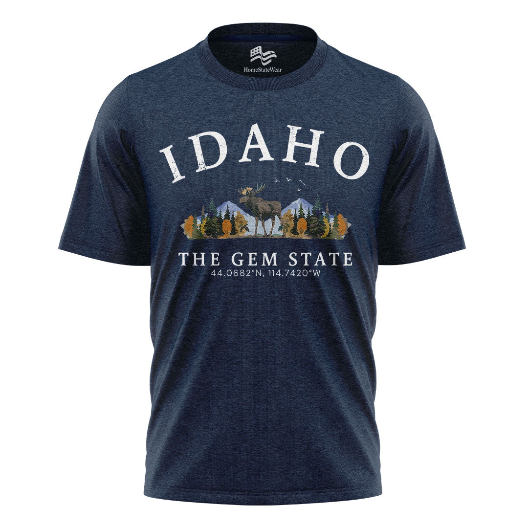 Idaho Nature Lover Gem State Pride Tee