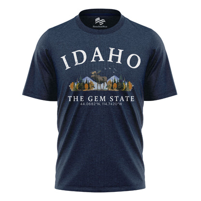 Idaho Nature Lover Gem State Pride Tee