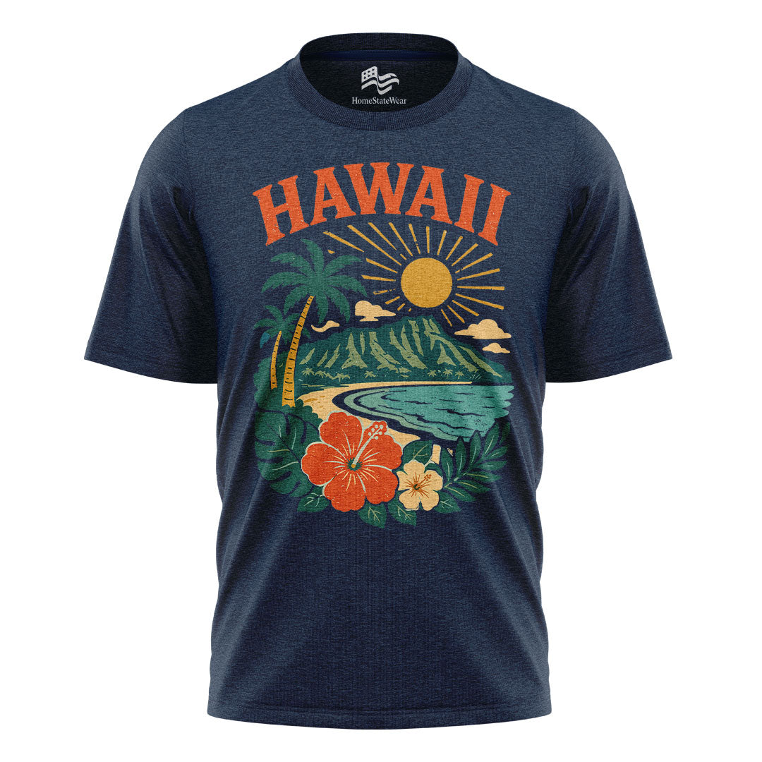 Hawaii Tropical Vacation Comfort Colors Beach Lover Travel Shirt