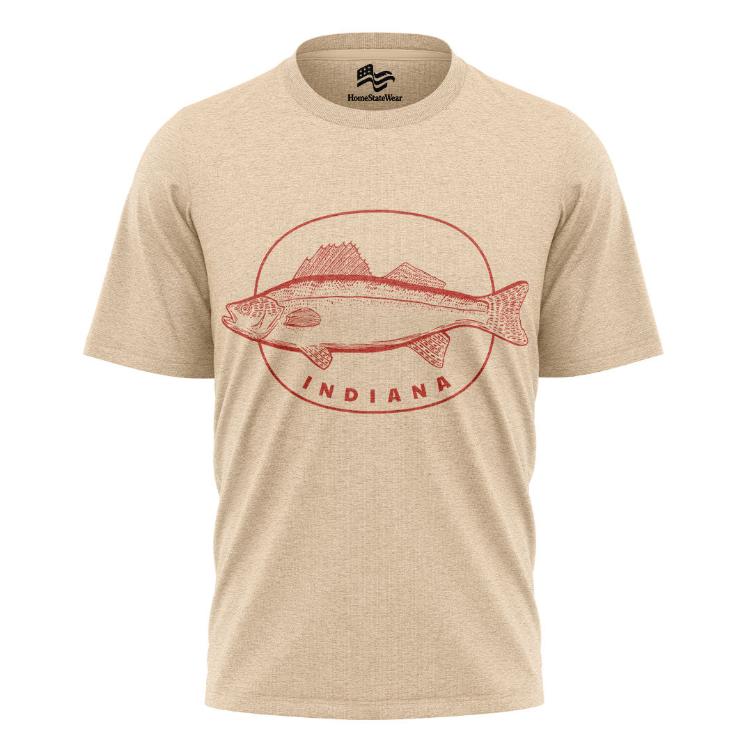 Indiana Comfort Colors Tee | Retro State Pride Shirt